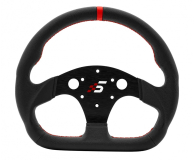 SIMAGIC D-Shaped Steering wheel without HUB, 325mm, Leather - 1349639 - zdjęcie 1